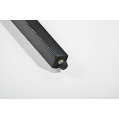 K&M Banquette noir mat, assise velours - Vue 2